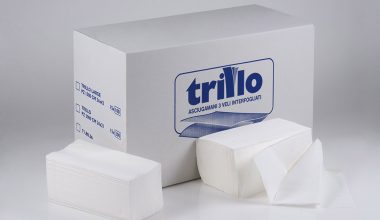 Asciugamani piegato a V 3 veli Asciugamani piegato a V 3 veli
